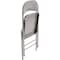 Global Industrial Steel Seat Folding Chair, Gray 324501GY - alternate 2